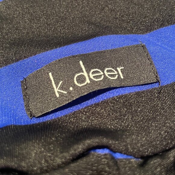 K-DEER Ombre Sneaker Length Haute Yoga Leggings – Alexis Signature Stripe RARE - Picture 2 of 5